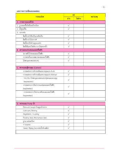 กราฟทดสอบประสิทธิภาพ Fire Pump