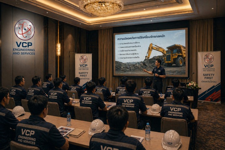 อบรมเครื่องจักรกลหนัก