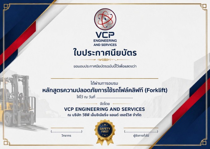 ใบประกาศนียบัตรอบรม